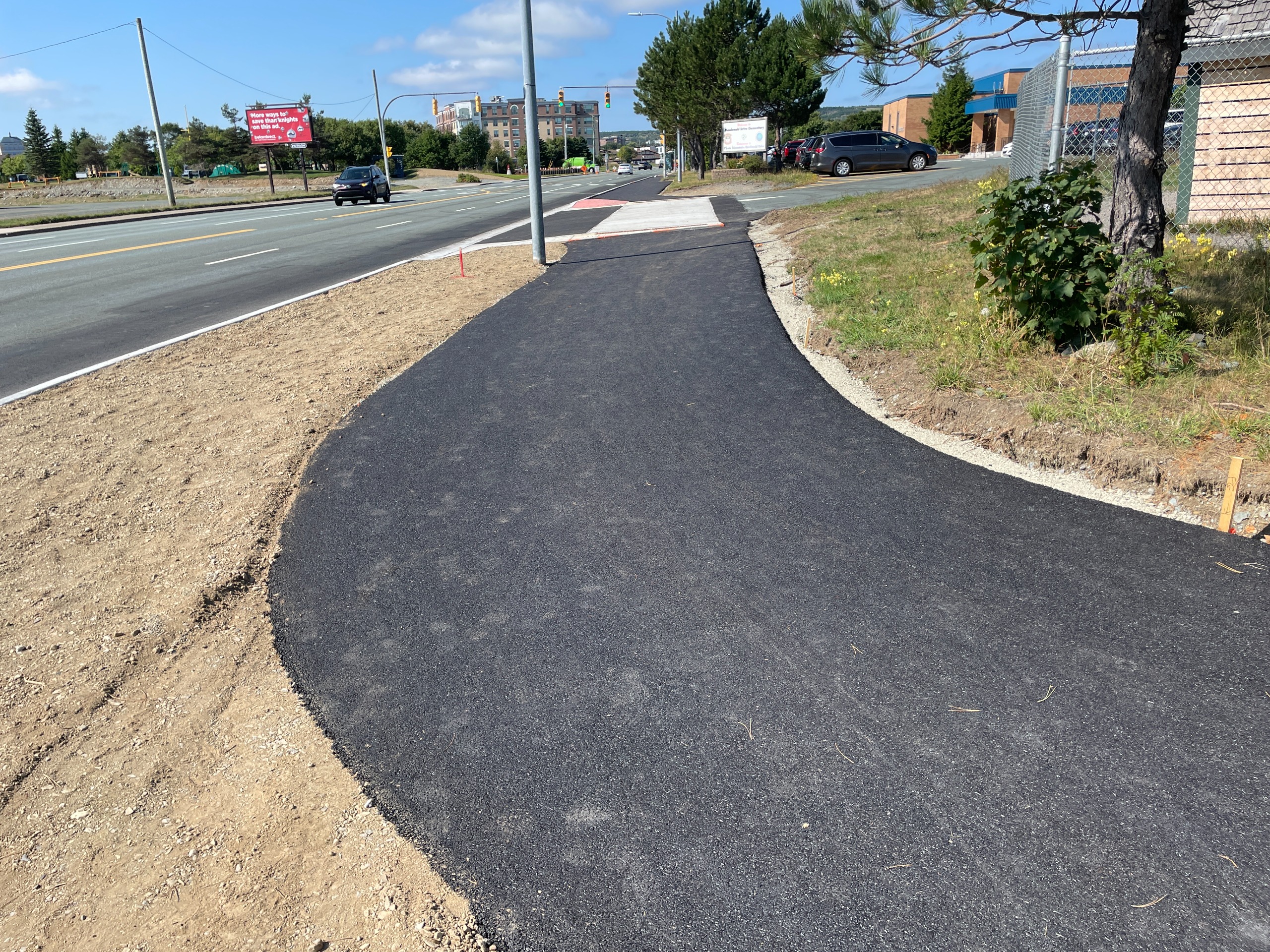 Image of a shared-use path